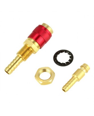 3pcs Water Cooled & Gas Adapter Quick Hose Connector Fitting For MIG TIG Welder Torch