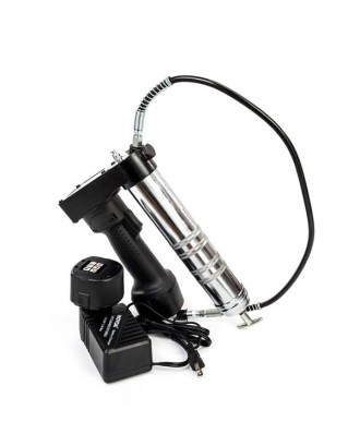 TH-1103 12V Electric Cordless Rechargeable Grease Gun Black