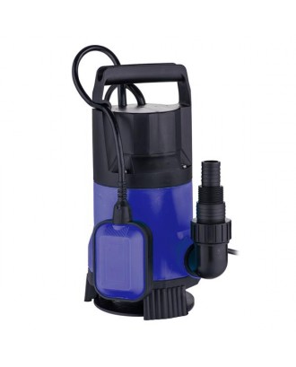 [US-W]750W 135000L/H Plastic Water Submersible Pump Black & Blue
