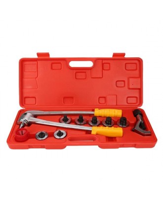 Manual Pipe Flaring Expander Tool Hydraulic Copper Heads Tube Swaging Kit