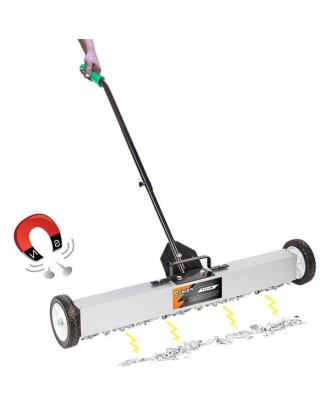 Oshion 36" Magnetic Pick-Up Sweeper with Wheels
