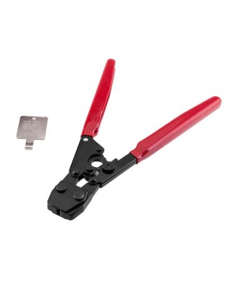 [US-W]PEX Pipe Cinch Crimping Tool with Clamp Red